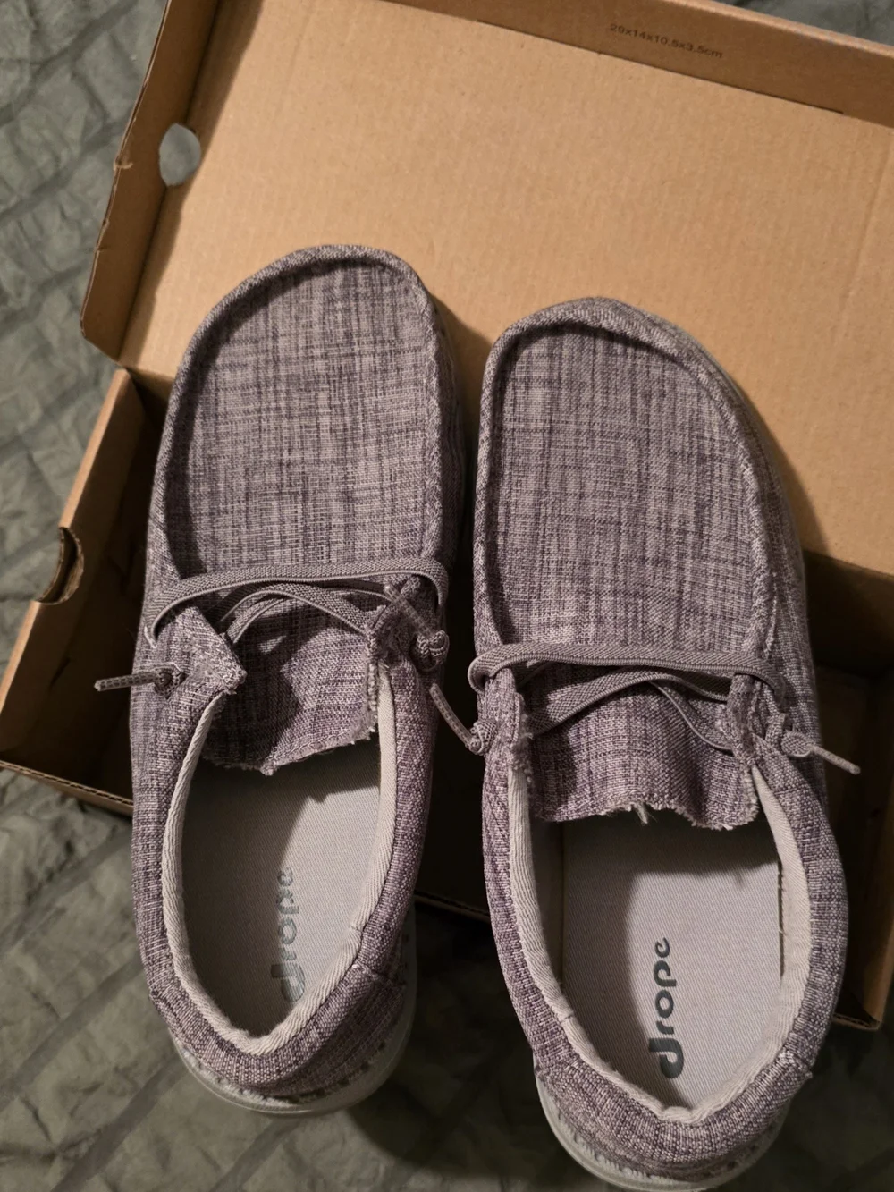 Drope Casual Youth/Women's Slip-on Style with Box